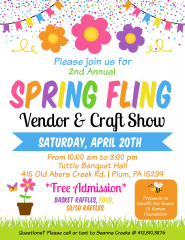 2nd Annual Spring Craft Show