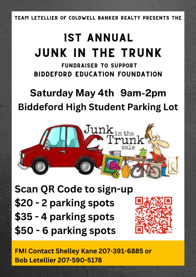 Junk In The Trunk Fundraiser, Biddeford, Maine, United States