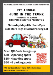 Junk In The Trunk Fundraiser