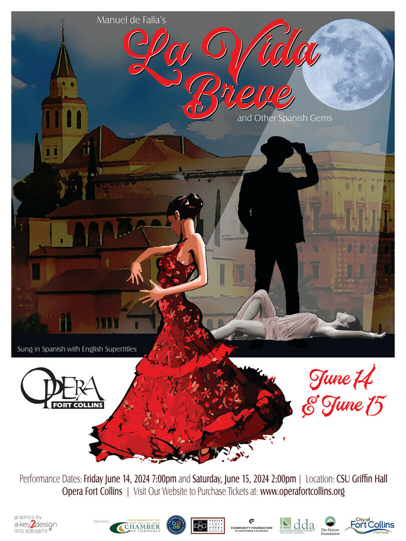 La Vida Breve and Other Spanish Gems presented by Opera Fort Collins, Fort Collins, Colorado, United States