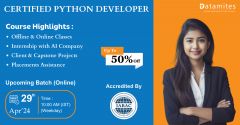 Python Developer Certification In Chennai