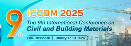 2025 The 9th International Conference on Civil and Building Materials (ICCBM 2025), Bali, Indonesia