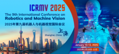 2025 9th International Conference on Robotics and Machine Vision (ICRMV 2025)