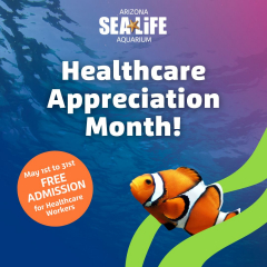 Healthcare Appreciation Month at SEA LIFE Arizona