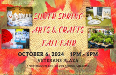 Silver Spring Arts and Crafts Fall Fair @ Veterans Plaza