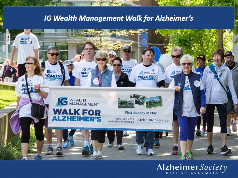 IG Wealth Management Walk for Alzheimer's Burnaby and New Westminster, Burnaby, British Columbia, Canada