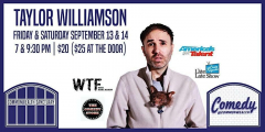 Comedy @ Commonwealth Presents: TAYLOR WILLIAMSON
