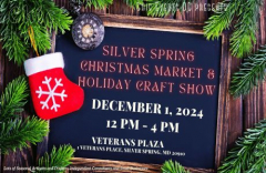 Silver Spring Christmas Market and Holiday Craft Fair @ Veterans Plaza