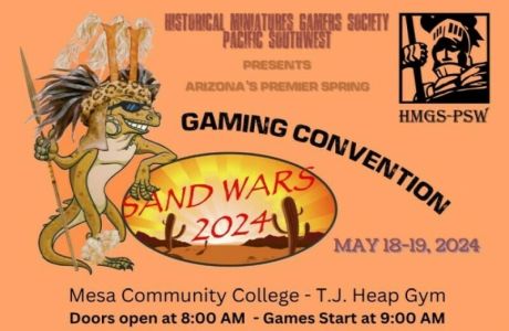 HMGS-PSW Sand Wars Gaming Convention, Mesa, Arizona, United States