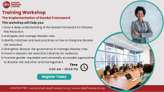 The Implementation of Sendai Framework Workshop