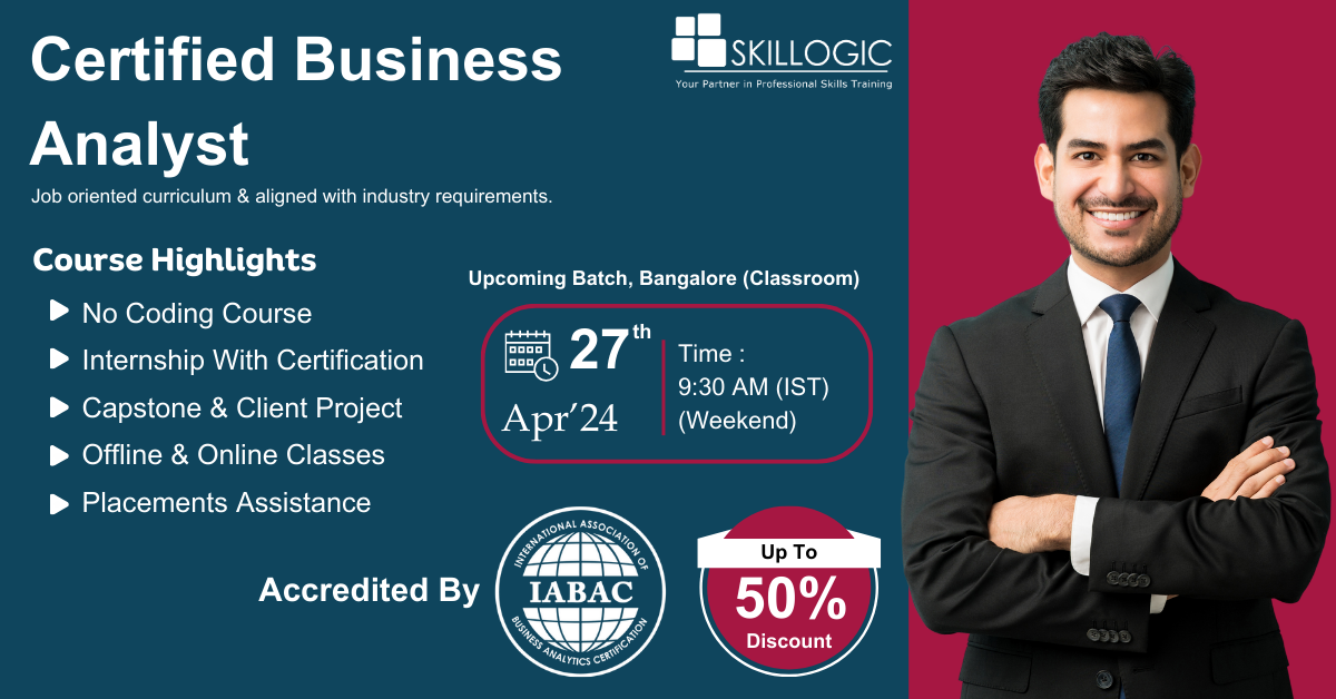 Certified Business Analyst Training in Kolkata, Online Event