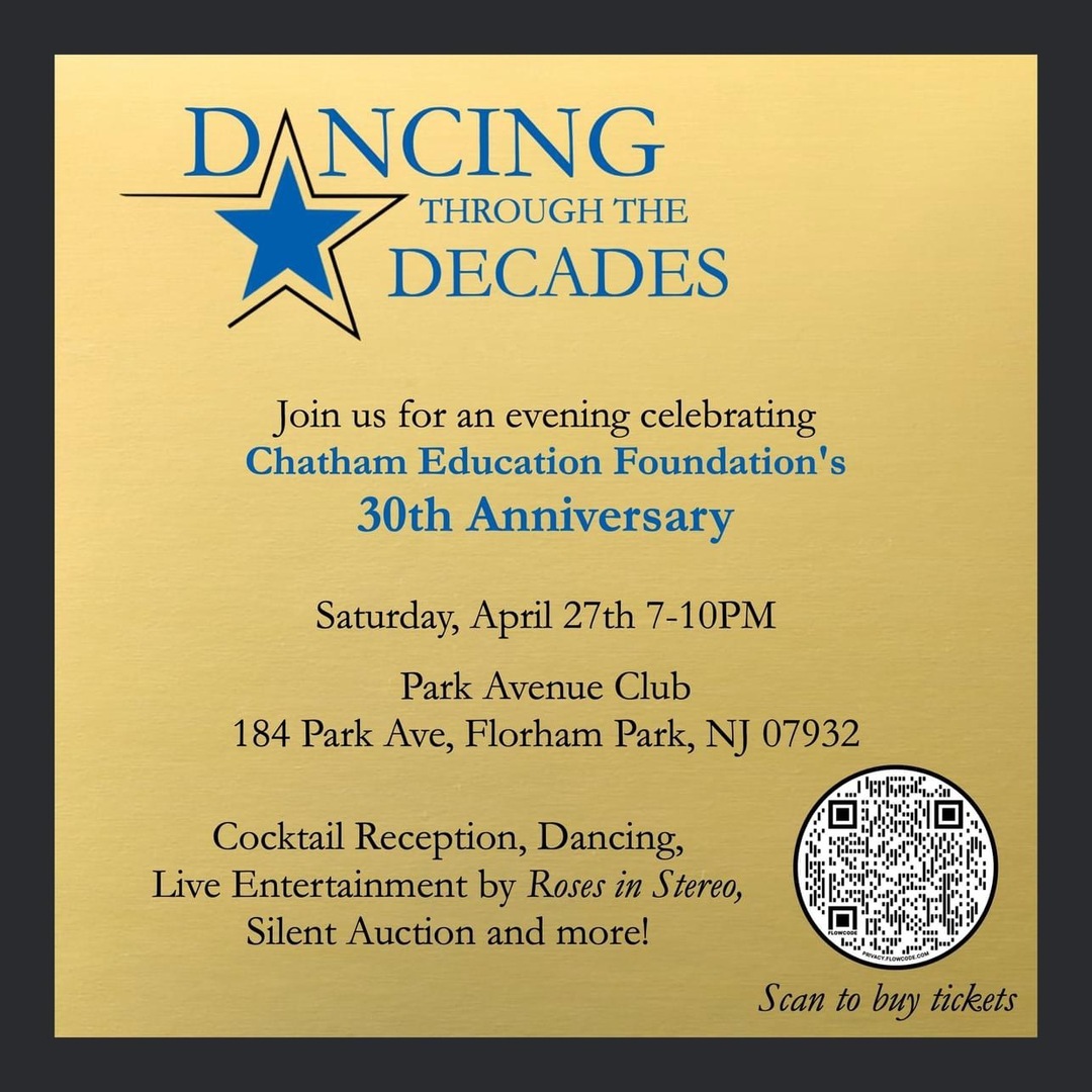 Chatham Education Foundation 30th Anniversary Celebration and Fundraiser, Florham Park, New Jersey, United States