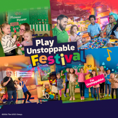 Play Unstoppable Festival LEGOLAND® Discovery Center San Antonio