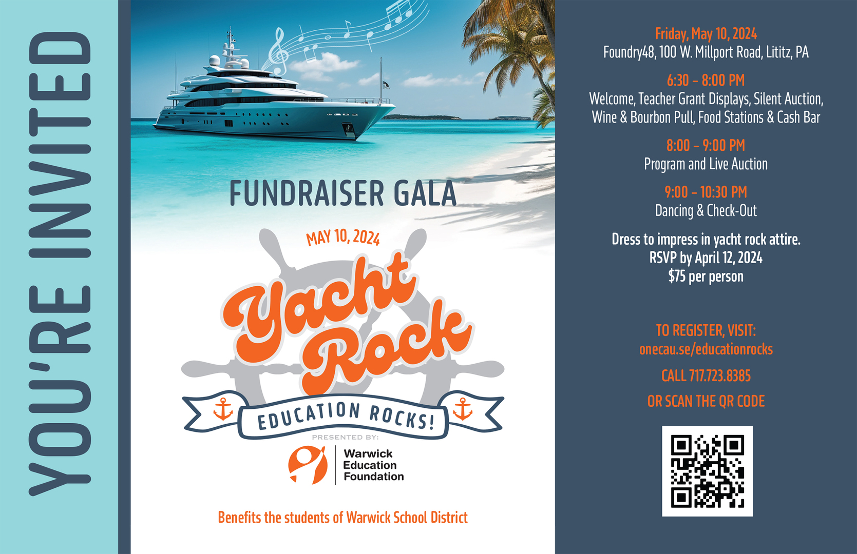 Education Rocks: Yacht Rock, Lititz, Pennsylvania, United States