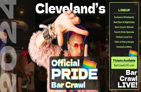 2024 Official Pride Bar Crawl Cleveland LGBTQ+ Bar Event Bar Crawl LIVE, Cleveland, Ohio, United States