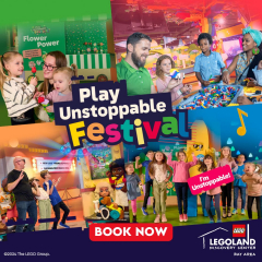 Play Unstoppable Festival at LEGOLAND® Discovery Center Bay Area