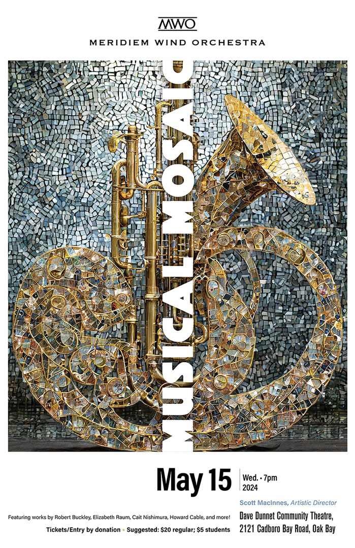 Meridiem Wind Orchestra presents Musical Mosaic, Victoria, British Columbia, Canada