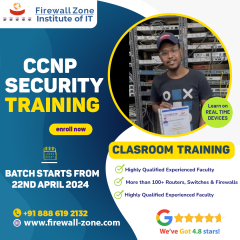 Firewall-zone Institute of IT offer Best CCNP Routing and Switching Training In Hyderabad
