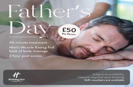 Let dad indulge in our relaxing Father's Day offer - Holiday Inn Newcastle Gosforth Park, Newcastle upon Tyne, England, United Kingdom
