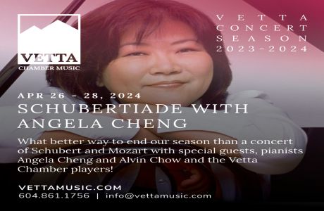 Schubertiade with Angela Cheng, West Vancouver, British Columbia, Canada