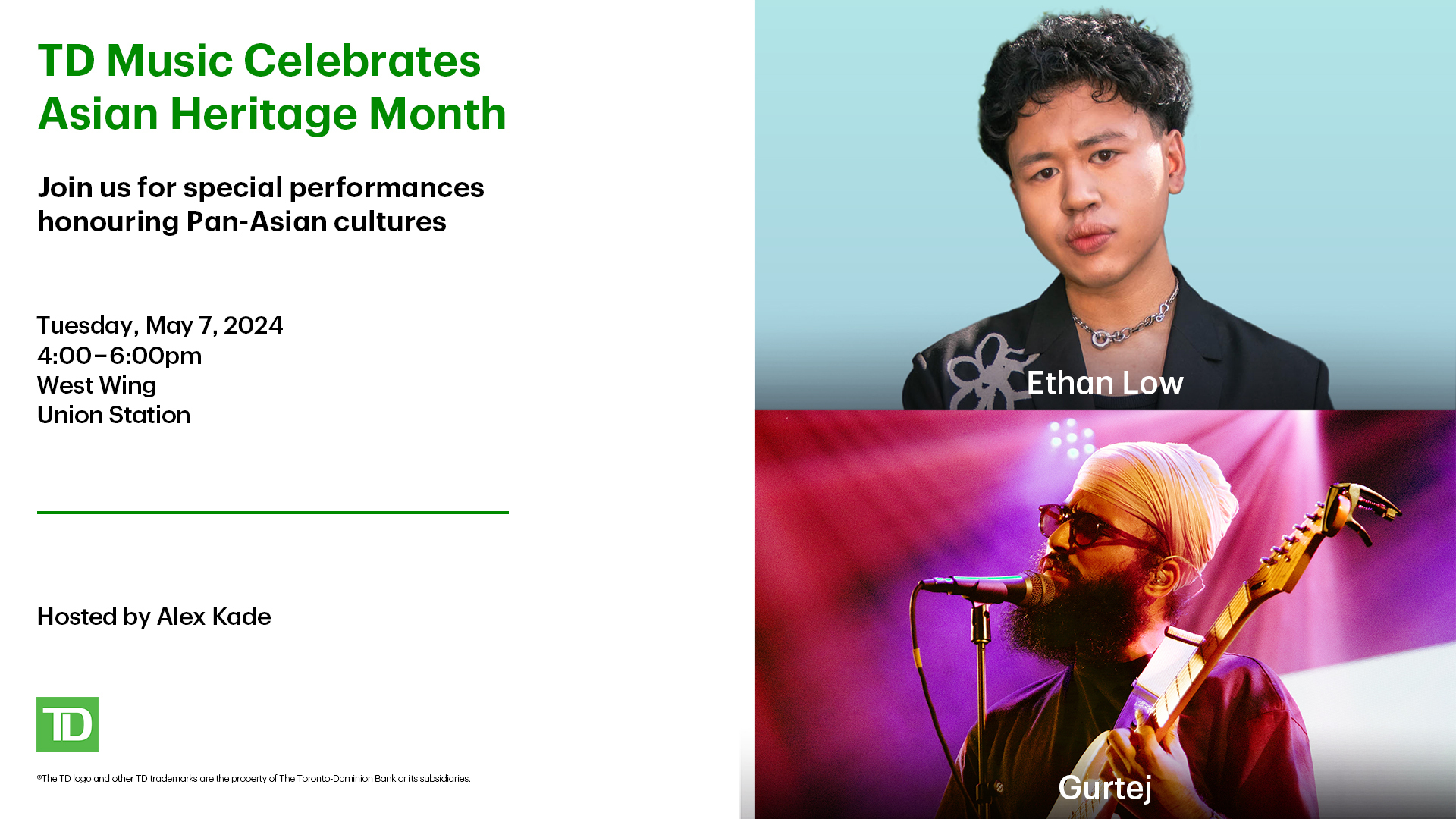 TD Music Celebrates Asian Heritage Month, Toronto, Ontario, Canada