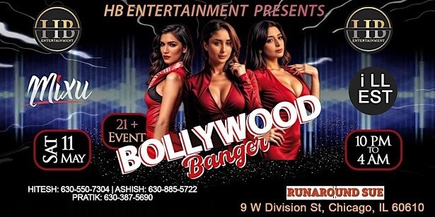 HB Entertainment Presents: Bollywood Banger, Chicago, Illinois, United States