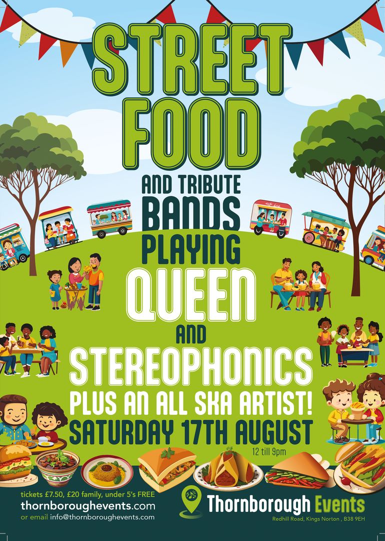 Street Food and Music Festival, Birmingham, England, United Kingdom