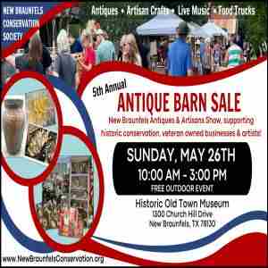Antique Barn Sale and Artisan Show at Historic Old Town NB, New Braunfels, Texas, United States