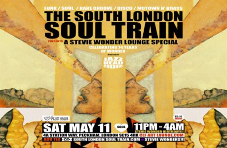 The South London Soul Train Stevie Wonder 74th Birthday Lounge Special + More on 2 Floors, London, England, United Kingdom