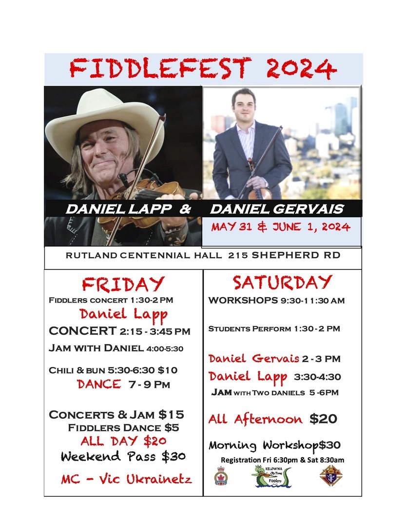 FiddleFest 2024, Kelowna, British Columbia, Canada