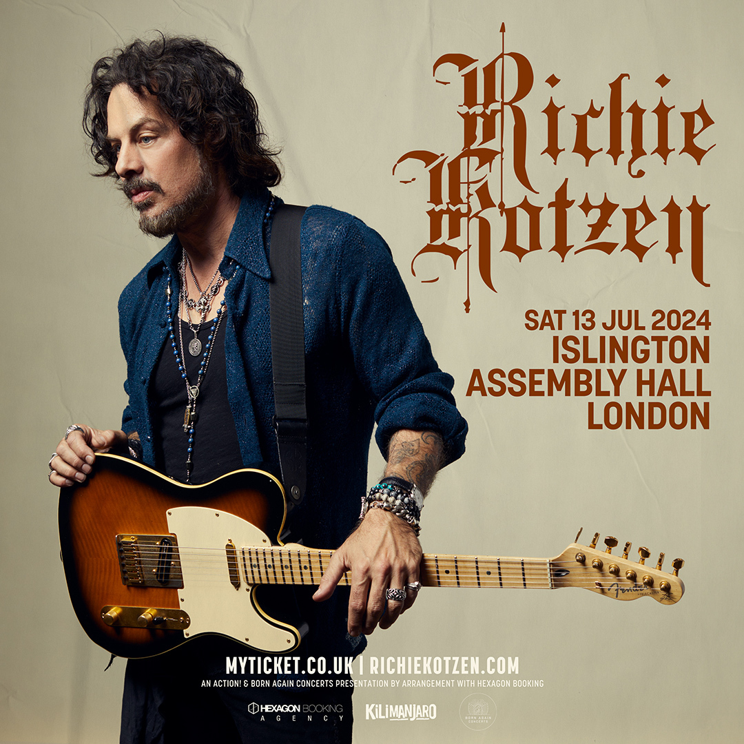 Richie Kotzen - London - Islington Assembly Hall, London, England, United Kingdom