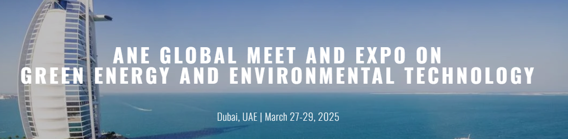 Academy Nature Events Global Meet Expo Green Energy and Environmental Technology, Adak, Dubai, United Arab Emirates