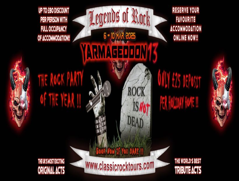 Legends Of Rock Festival 2025 - Great Yarmouth, UK, Great Yarmouth, England, United Kingdom