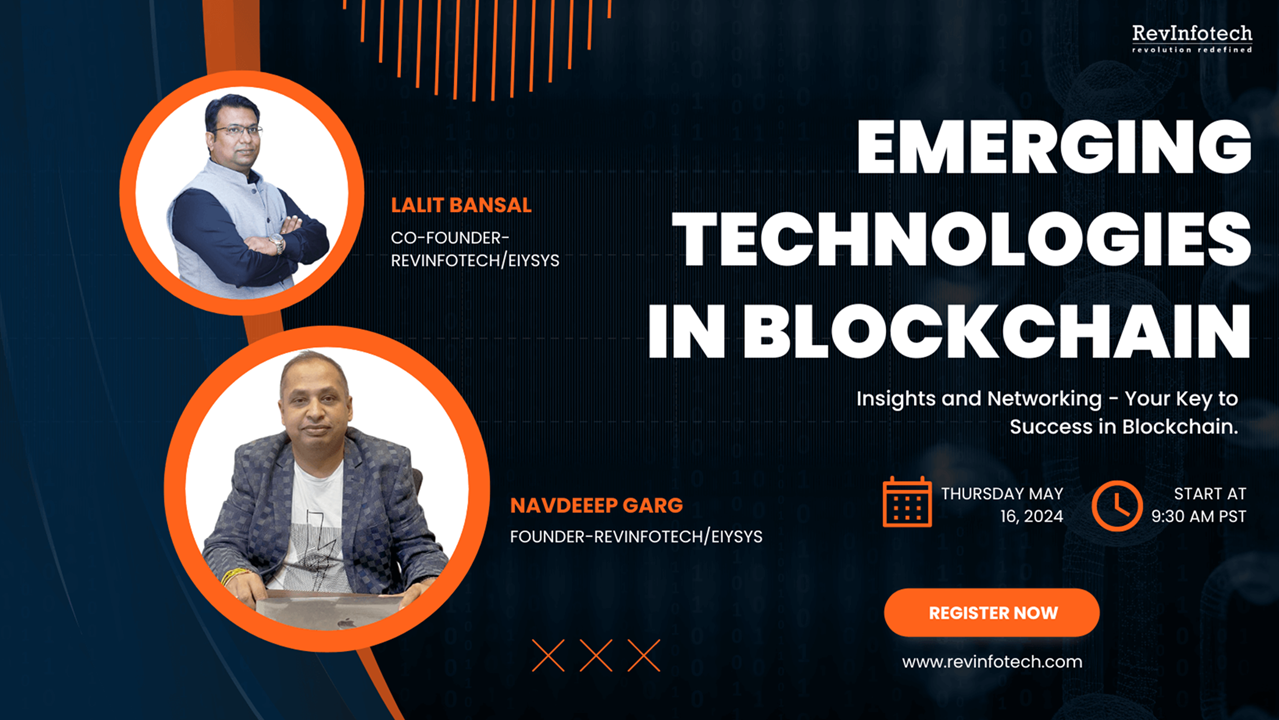 Emerging Technologies in Blockchain, Online Event