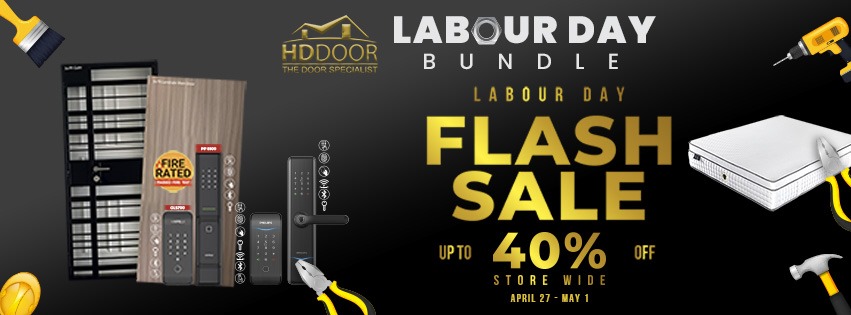 Labour Day 2024 Sale | Upto 40% Off | Doors, Gates & Digital Locks on Sale Now!, Singapore