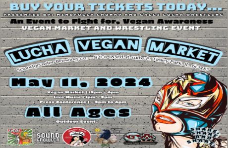 Lucha Vegan Market, Tinley Park, Illinois, United States