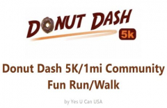 Donut Dash 5K/1mi Community Fun Run/Walk