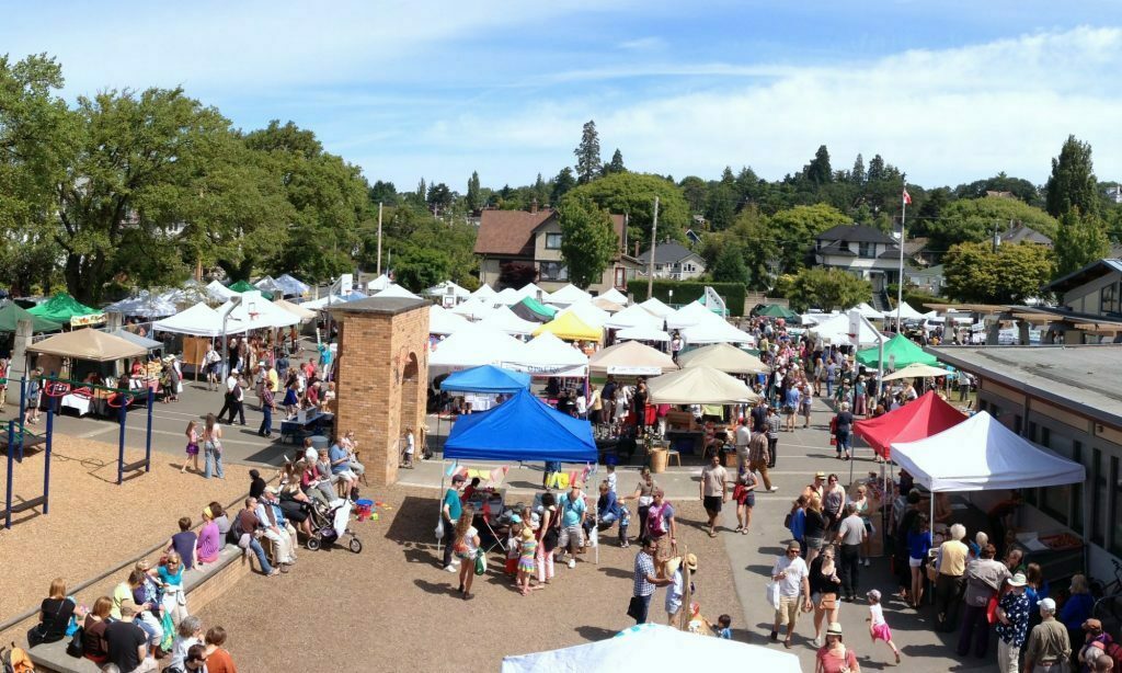 Moss Street Farmers Market, Victoria, British Columbia, Canada