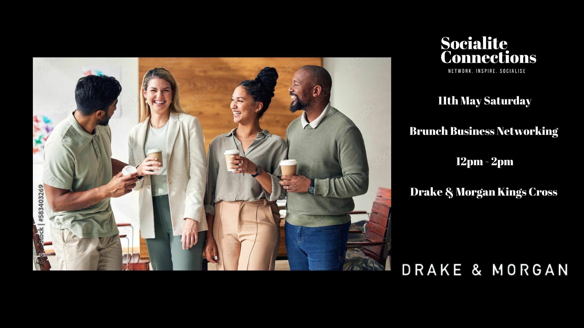 Brunch Business Networking at Drake and Morgan Kings X, London, United Kingdom