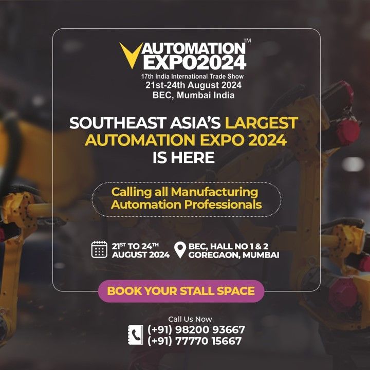 Automation India Expo 2024, Mumbai, Maharashtra, India