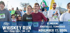 Whiskey Run Knoxville Half Marathon, 10K, and 5K