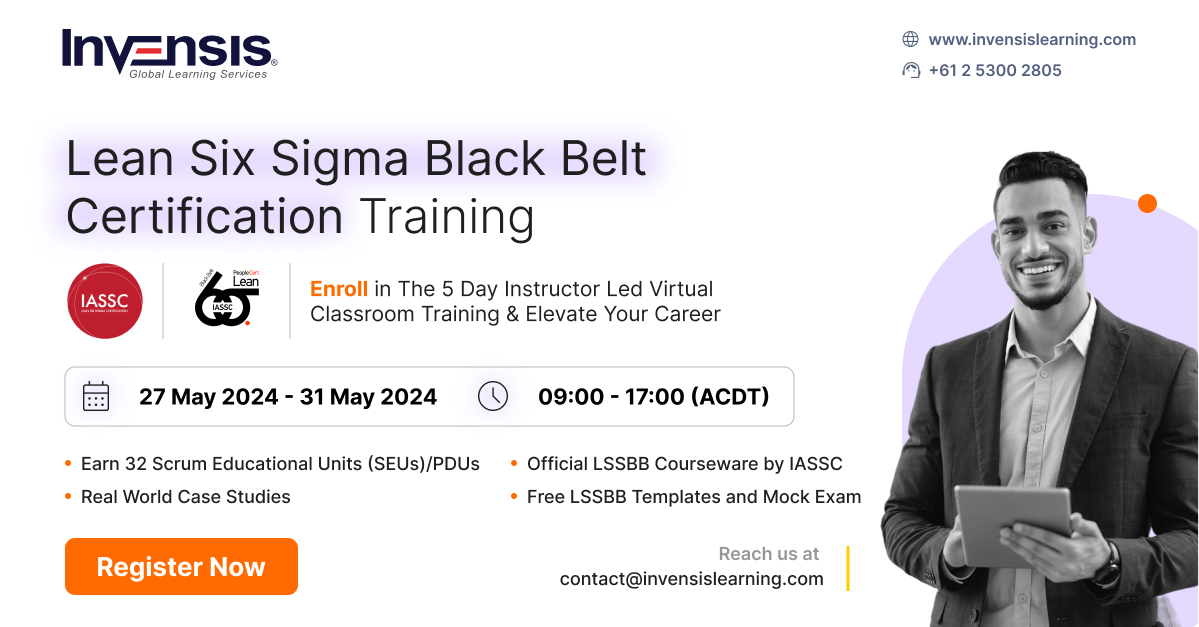 Lean Six Sigma Black Belt Certification Training, Online Event