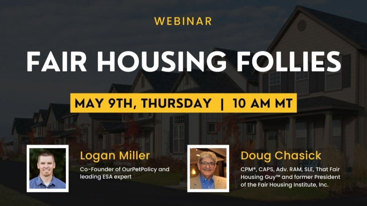 Fair Housing Follies, Online Event