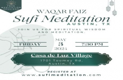 Waqar Faiz Sufi Meditation Austin, TX