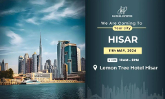 Hisar, Your Gateway to Dubai Awaits! Don't Miss the Upcoming Real Estate Exhibition!