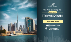 Come & Join us at the Best Dubai Real Estate Expo in Trivandrum