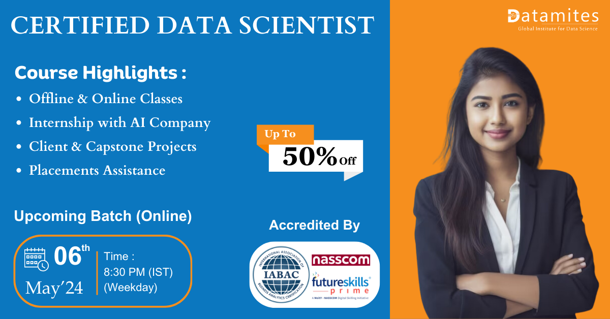 Certified Data Science Course In Glasgow, Online Event