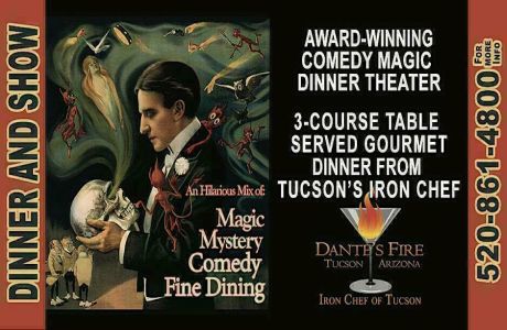 Magic and Mystery Dinner Theater's "Murder at the Magic Show II", Tucson, Arizona, United States