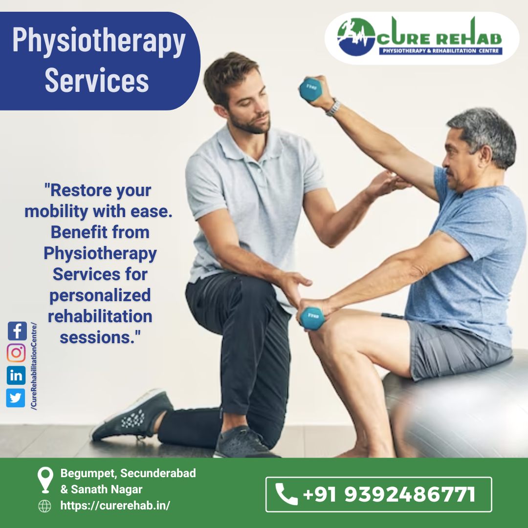 Cure Rehab Physiotherapy Centre In Hyderabad | Cure Rehab Physiotherapy Centre In Secunderabad, Hyderabad, Telangana, India