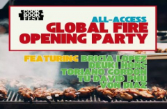 Global Fire Opening Party at Cookbook Fest Napa